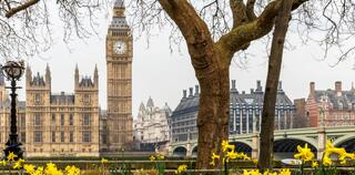 Big ben and Houses of parliament on long exposure, London